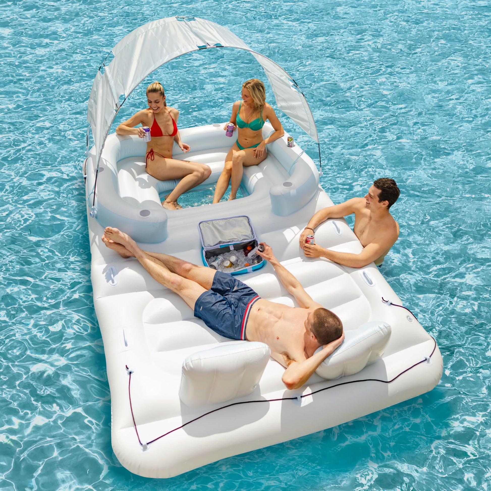 Party Float - 4 Person Float Lounger