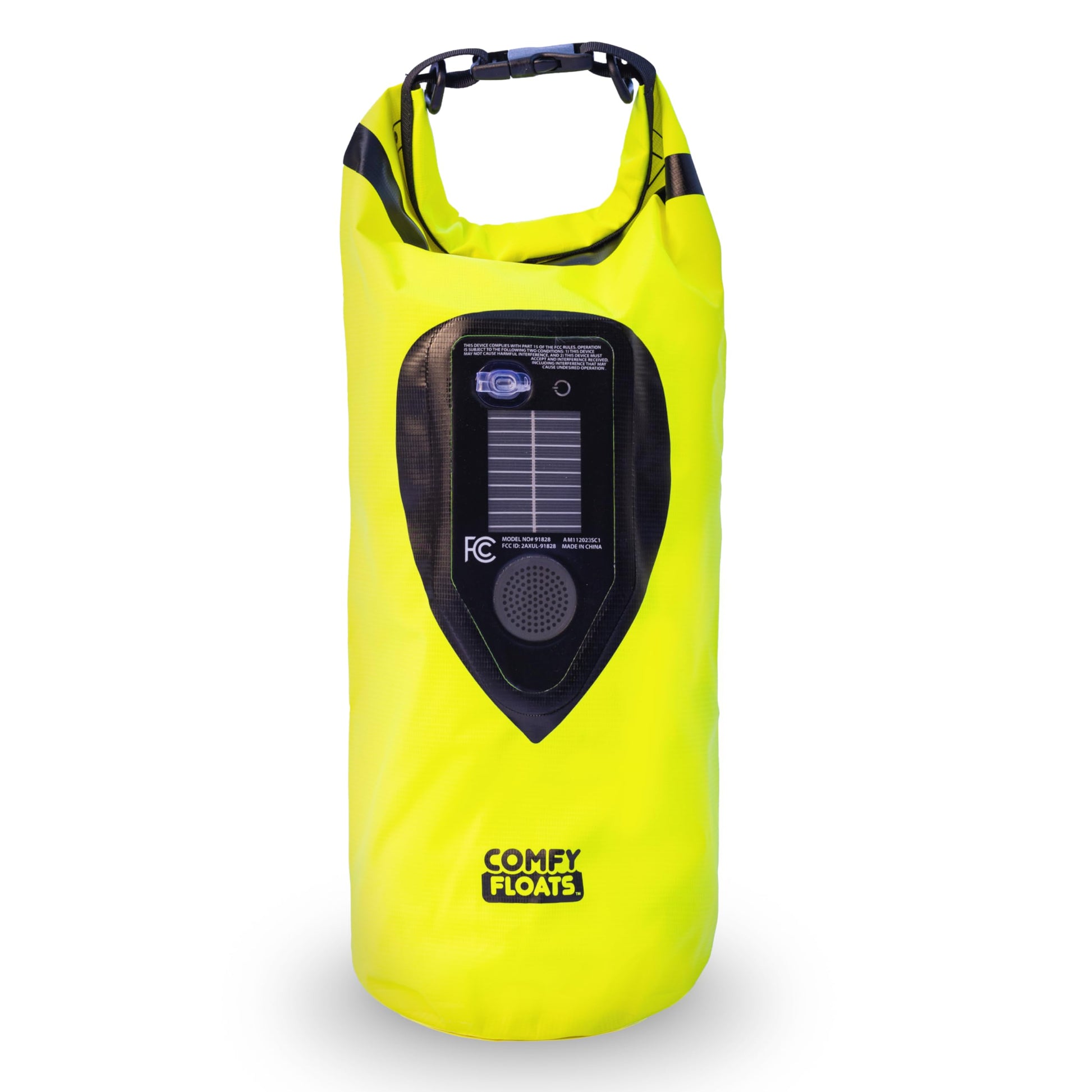 Waterproof Dry Bag with Solar Bluetooth Speaker