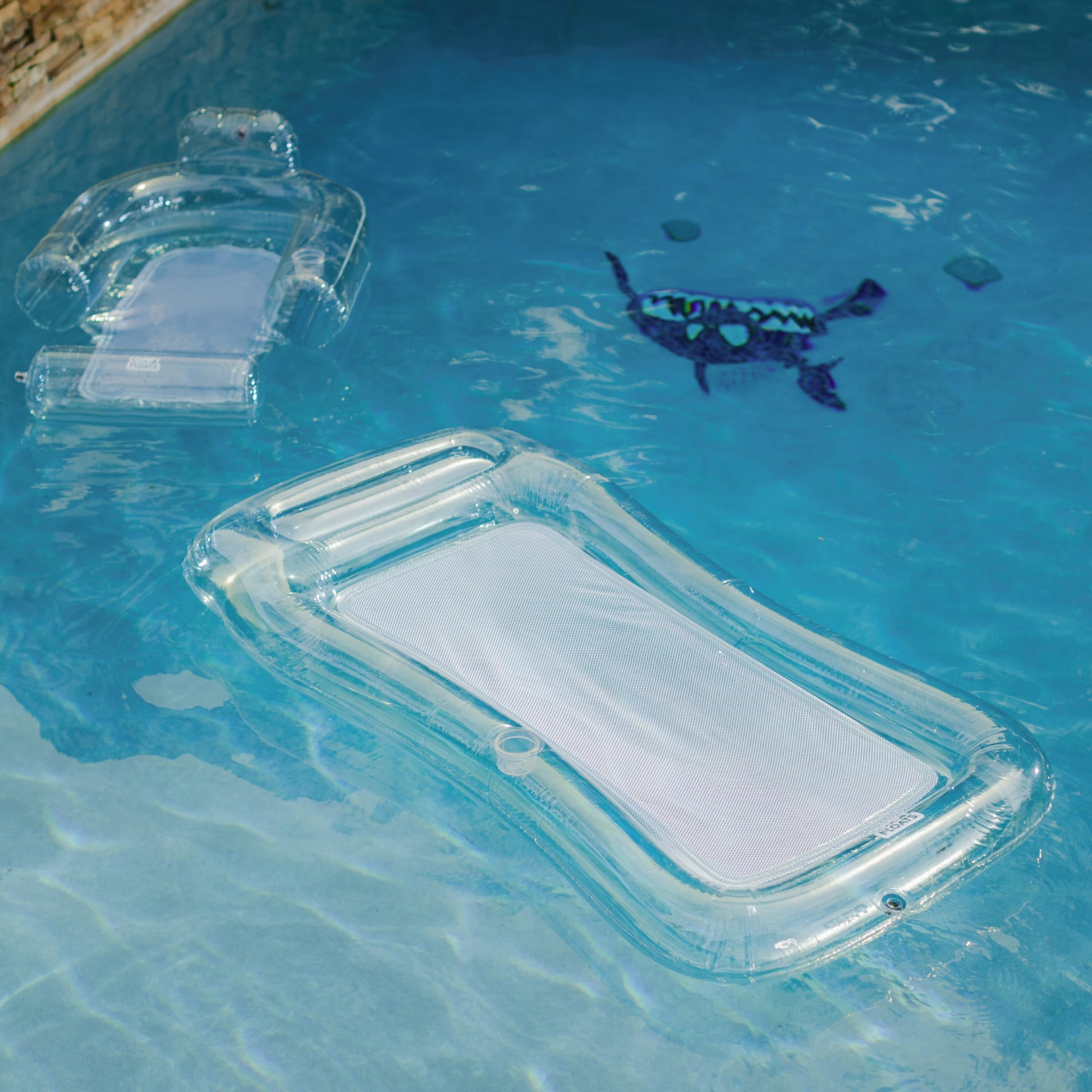 Comfy Floats Inflatable Mesh Lounger