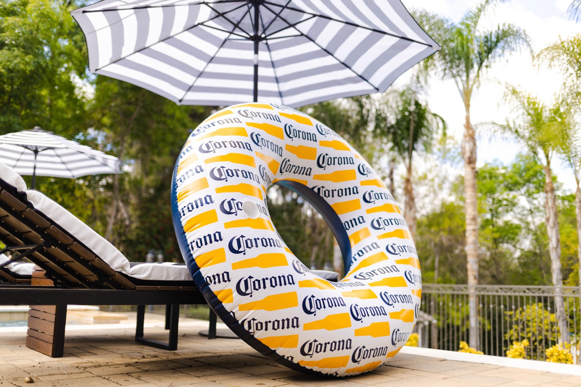 Corona Giant Inflatable Tube Float